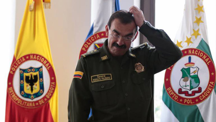 El pasado 17 de febrero, el general (r) Rodolfo Palomino puso su cargo a la orden por el caso de la 