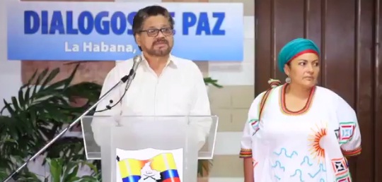 Iván Máquez ratifica compromiso de las FARC-EP con la firma de la paz definitiva.