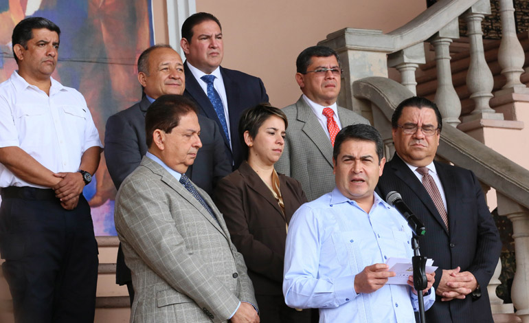 El mandatario dijo que muerte de Berta Cáceres en un golpe al Estado