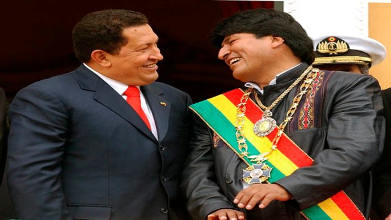 Evo Morales aseguró que Hugo Chávez fue la luz que mostró el camino de la soberanía latinoamericana.