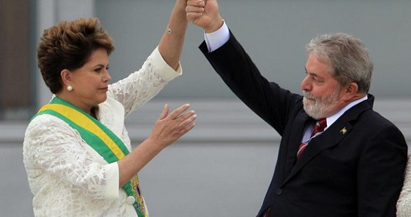 Dilma Rousseff nombró a Lula da Silva como jefe de Gabinete.