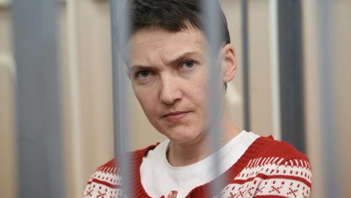 Nadezhda Savchenko podría afrontar una sentencia a 25 años de prisión