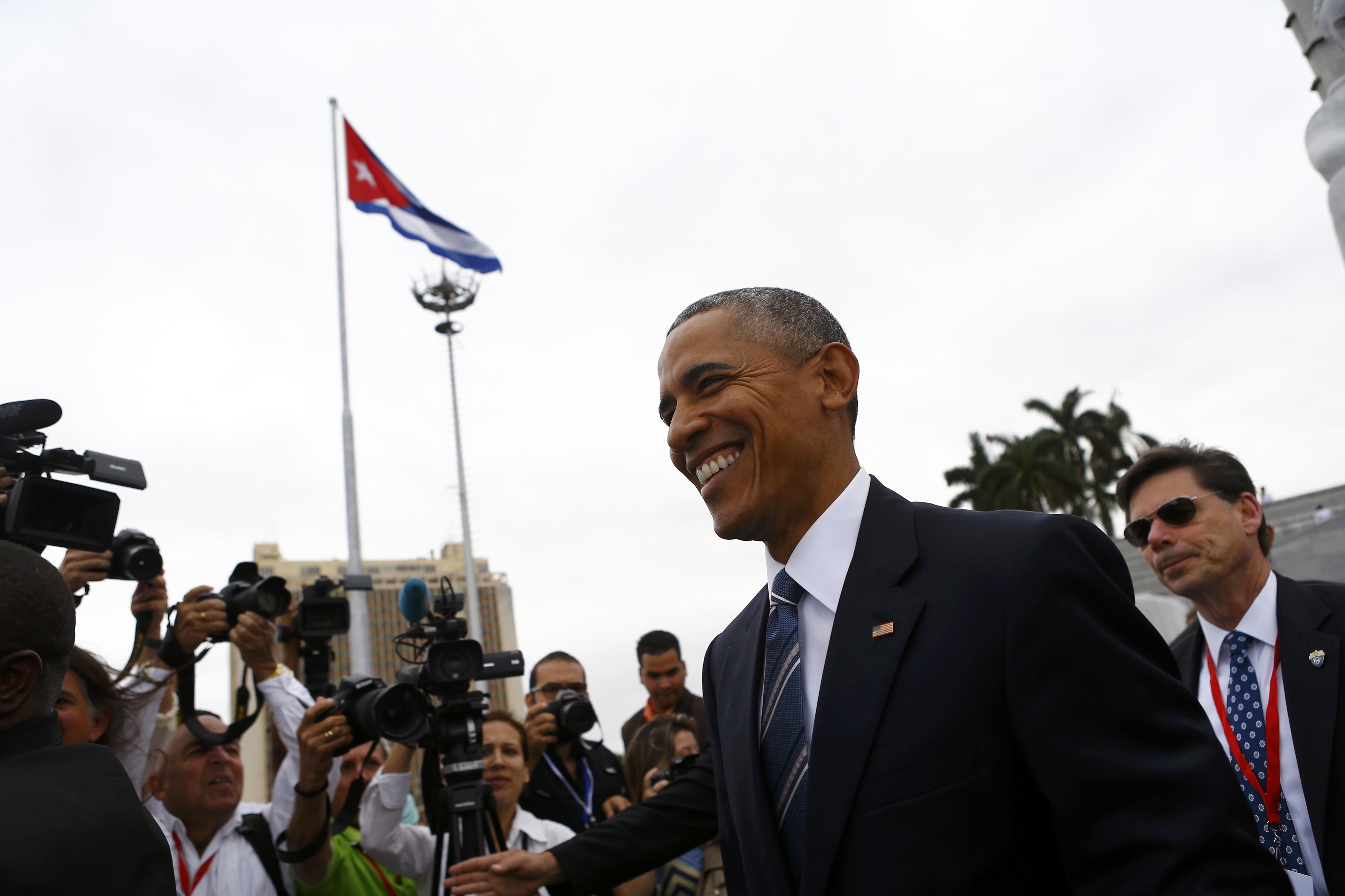 Antes de ir a la Argentina, el presidente de Estados Unidos visitó Cuba.