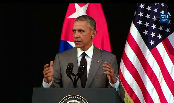 Obama aseguró que el acercamiento con Cuba se da porque