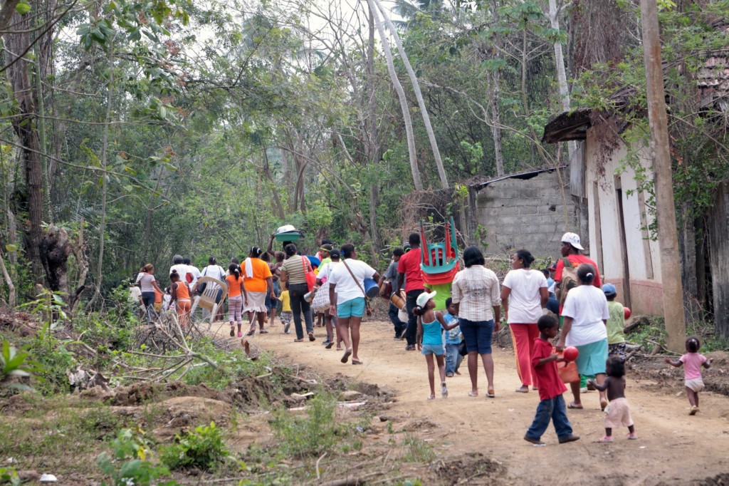 Testimonios de los desplazados en Colombia.