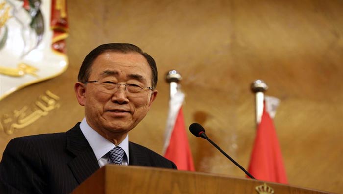 Ban Ki Moon expresó su satisfacción por el anuncio gubernamental de recuperar los espacios históricos de Palmira