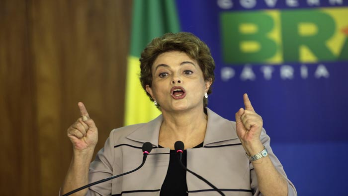Rousseff destacó que el proceso que se lleva en su contra es un ataque a la democracia
