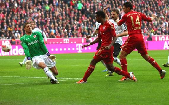 El Frankfurt no ha conseguido anotar ni un solo gol en la portería bávara en los últimos siete partidos de la Bundesliga.