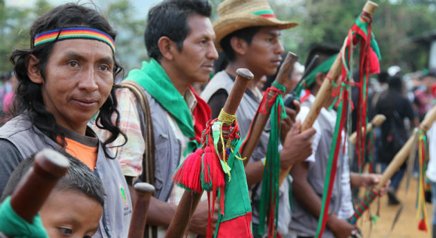 La ONIC pidió protección al Estado para la realización de la Cumbre Nacional Agraria por la Paz, durante este sábado y mañana, a la que asisten centenares de indígenas.