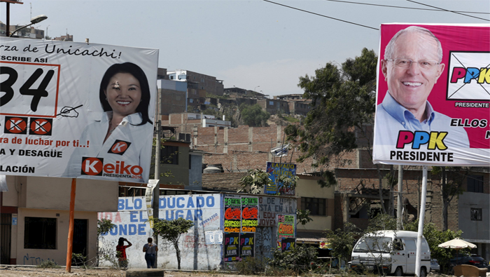 Peruanos escogerán a su próximo presidente este 10 de abril.