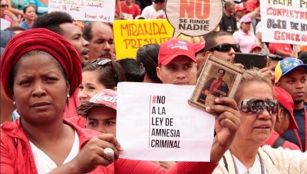 Presidente Maduro envió la ley de Amnistía aprobada por la derecha en la AN a la Sala Constitucional del TSJ para que se evalúe su constitucionalidad.