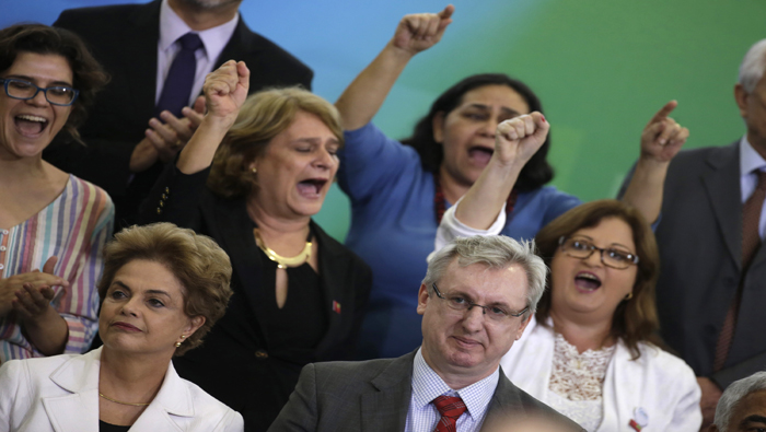 Rousseff indicó que el juicio político en su contra, sin crimen, será un golpe de Estado.