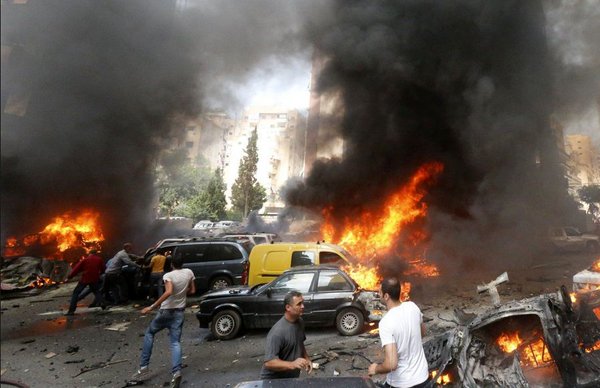 Las explosiones ocurrieron en dos puntos de la capital iraquí.