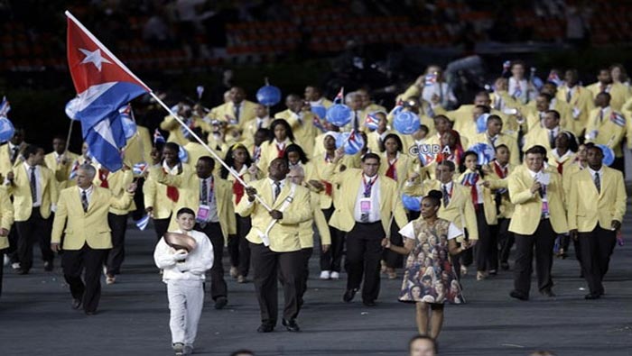 Para los JJOO de Londres 2012 Cuba contó con 110 atletas en distintas especialidades