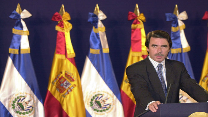 El exmandatario español José María Aznar fue catalogado de inmoral por su discurso sobre transparencia y honestidad en las instituciones.