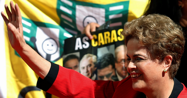 La presidenta Dilma Rousseff llamó a  mantener la lucha contra el golpe parlamentario.