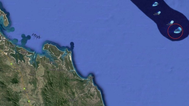 La Isla de Lady Musgrave pertenece a la gran barrera de coral cerca del estado de Queensland en Australia.