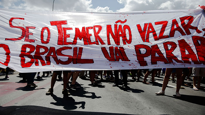 Los brasileños aseguran que el Gobierno interino de Michel Temer pone en riesgo los logros sociales alcanzados con el Gobierno de Rousseff.