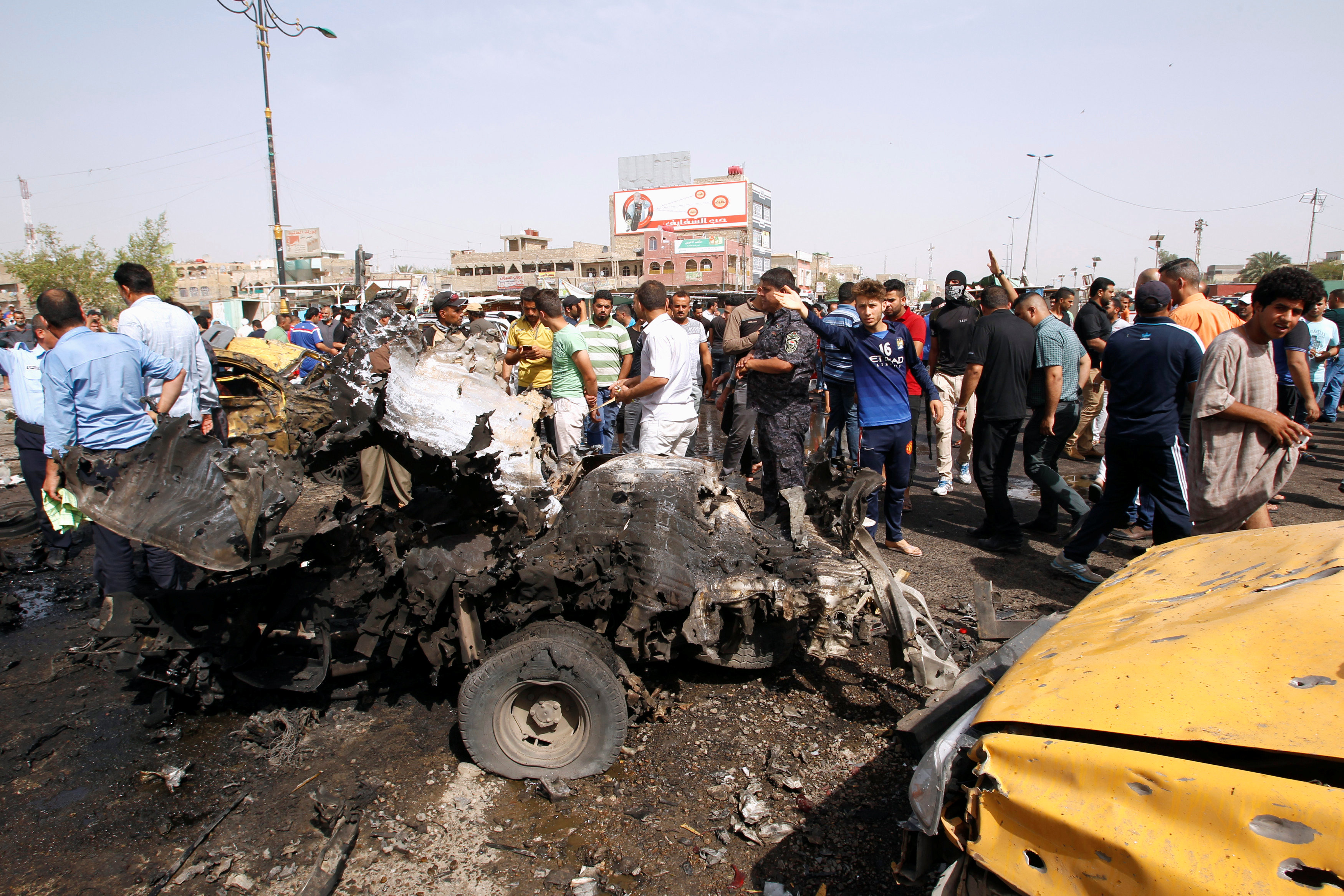 Los ataques en su mayoría estuvieron dirigidos con explosiones de coches bomba.