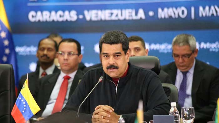 Maduro participa en la décimo sexta reunión del Consejo Ministerial de Petrocaribe.