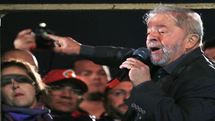 Lula da Silva condenó que Michel Temer actúe como si el pueblo brasileño le hubiera dado el poder.