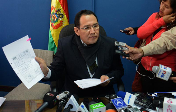 El Fiscal General, Ramiro Guerrero, demostró que todo era una farsa.