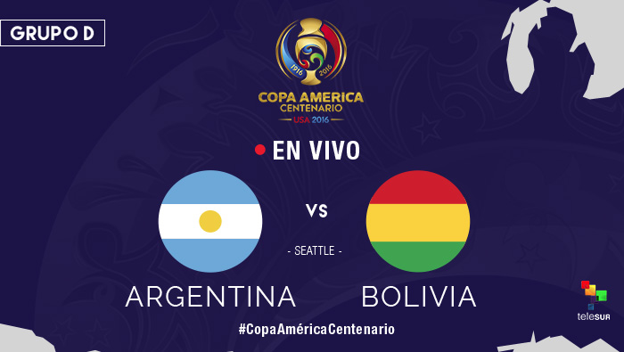Copa América Centenario: Argentina barre 3-0 a Bolivia