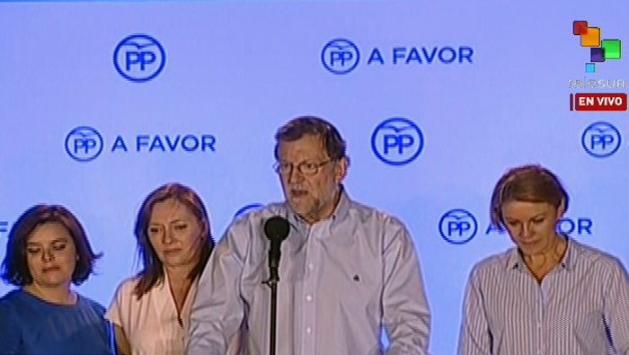 Con el 99,15 por ciento de los votos escrutados, el gubernamental Partido Popular PP (centroderecha) se mantiene como ganador de las elecciones generales.