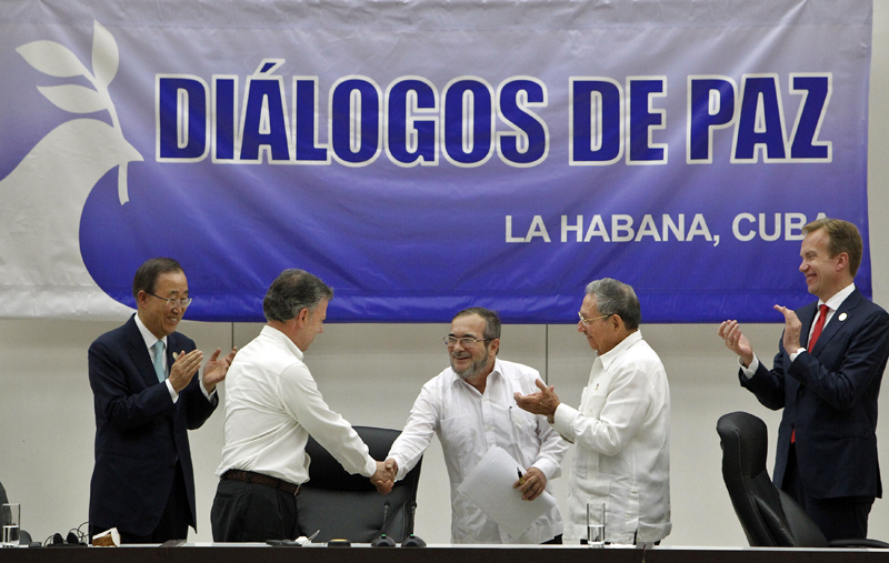 El jueves pasado se firmó en La Habana el acuerdo de cese al fuego bilateral y definitivo.