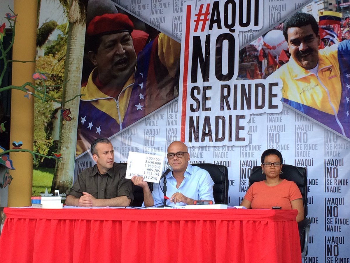 El Alcalde de Caracas reiteró que la recolección de firmas en un fraude.