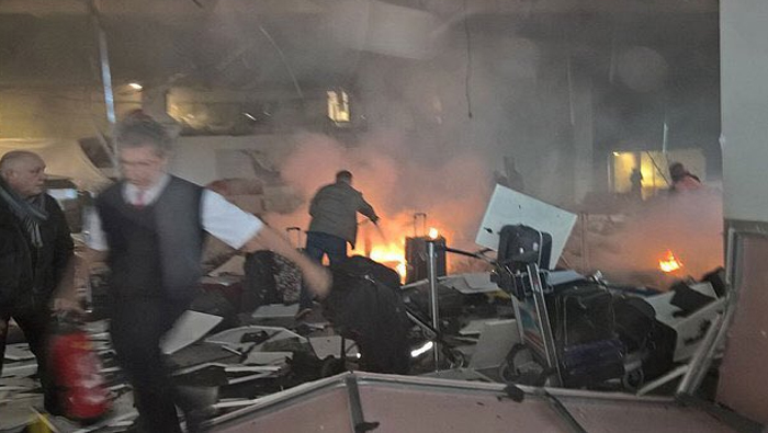 Las explosiones ocurrieron en el aeropuerto internacional Atatürk de Estambul.