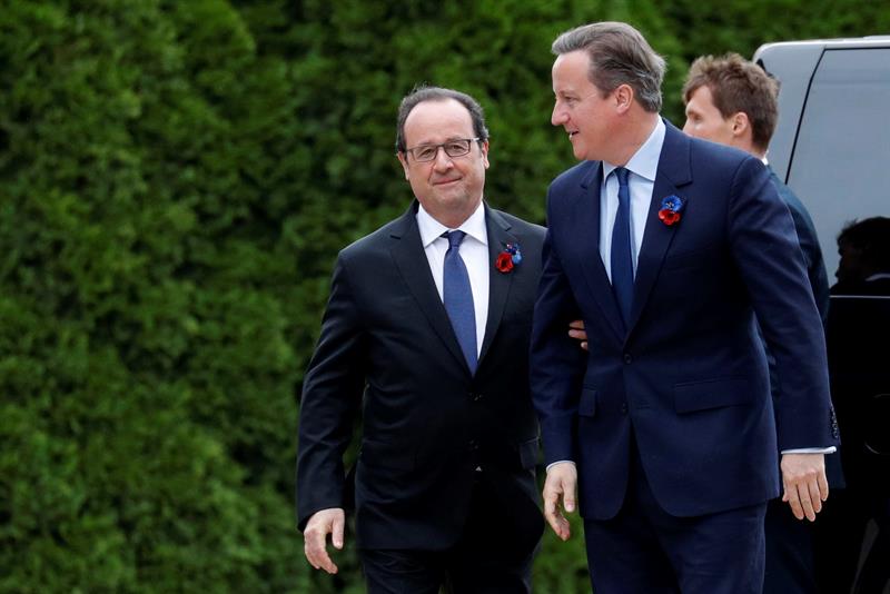 “Cuanto más rápido vaya, mejor”, dijo Hollande sobre los plazos de negociación del brexit, que no deberán exceder los dos años.