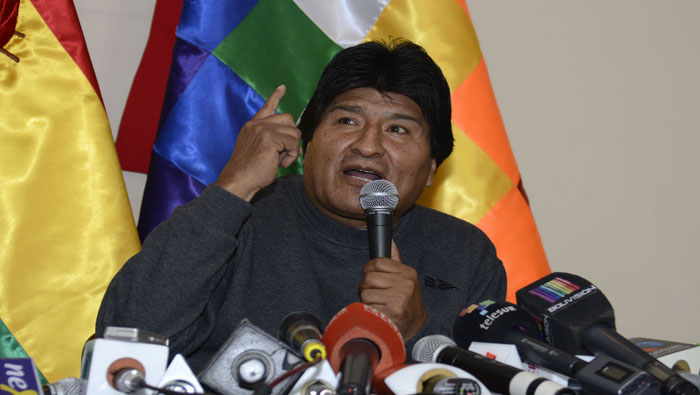Morales aseguró que los pueblos de Latinoamérica derrotarán este nuevo proyecto de privatización.
