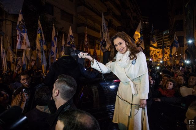 La expresidenta Cristina Fernández concluyó hoy una segunda vuelta política a Buenos Aires.
