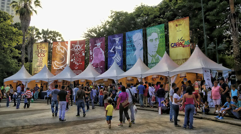 La Feria del Libro de Caracas se ha desarrollado durante 6 años consecutivos desde 2010.