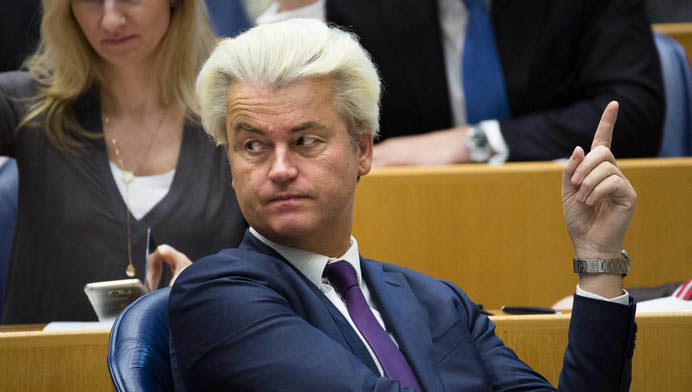 El xenófobo Geert Wilders es el líder de la extrema derecha en Holanda.