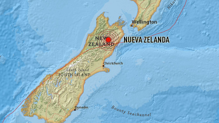 En Nueva Zelanda se producen frecuentes temblores debido a que se asienta en la falla entre las placas tectónicas del Pacífico y Oceanía.