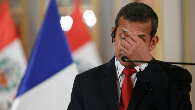 El presidente Humala niega las acusaciones.