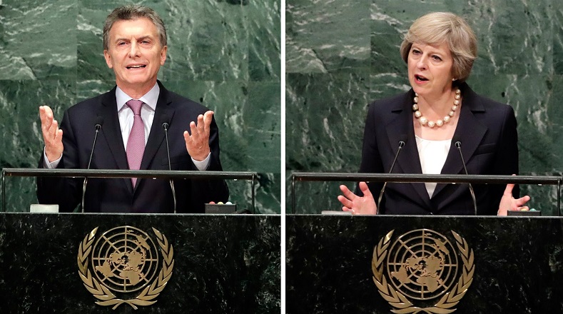 Macri aclaró el pasado lunes que el reclamo de soberanía sobre las Malvinas 