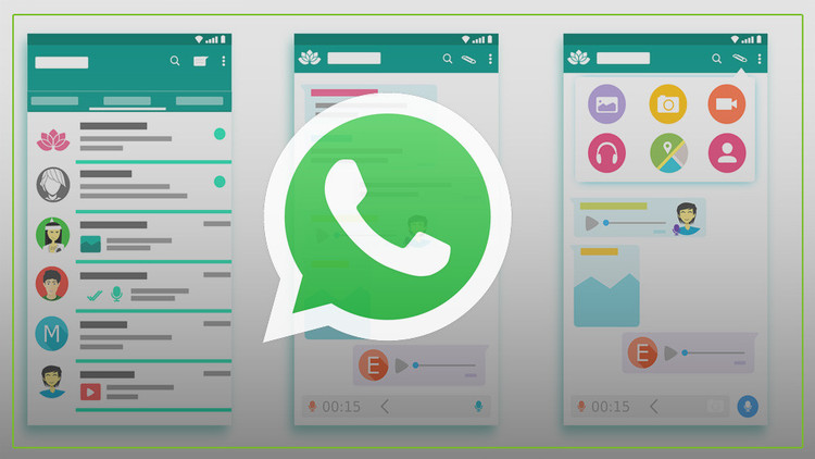 Cada vez son más los usuarios que envían mensajes de voz a través de Whatsapp.