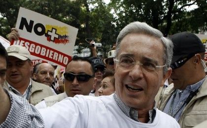 Álvaro Uribe fue el principal promotor del No en el plebiscito por la paz en Colombia que se celebró el 2 de octubre. 
