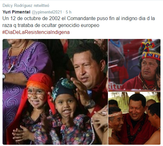 En 12 tuits: 12 de octubre, Día de la Resistencia Indígena