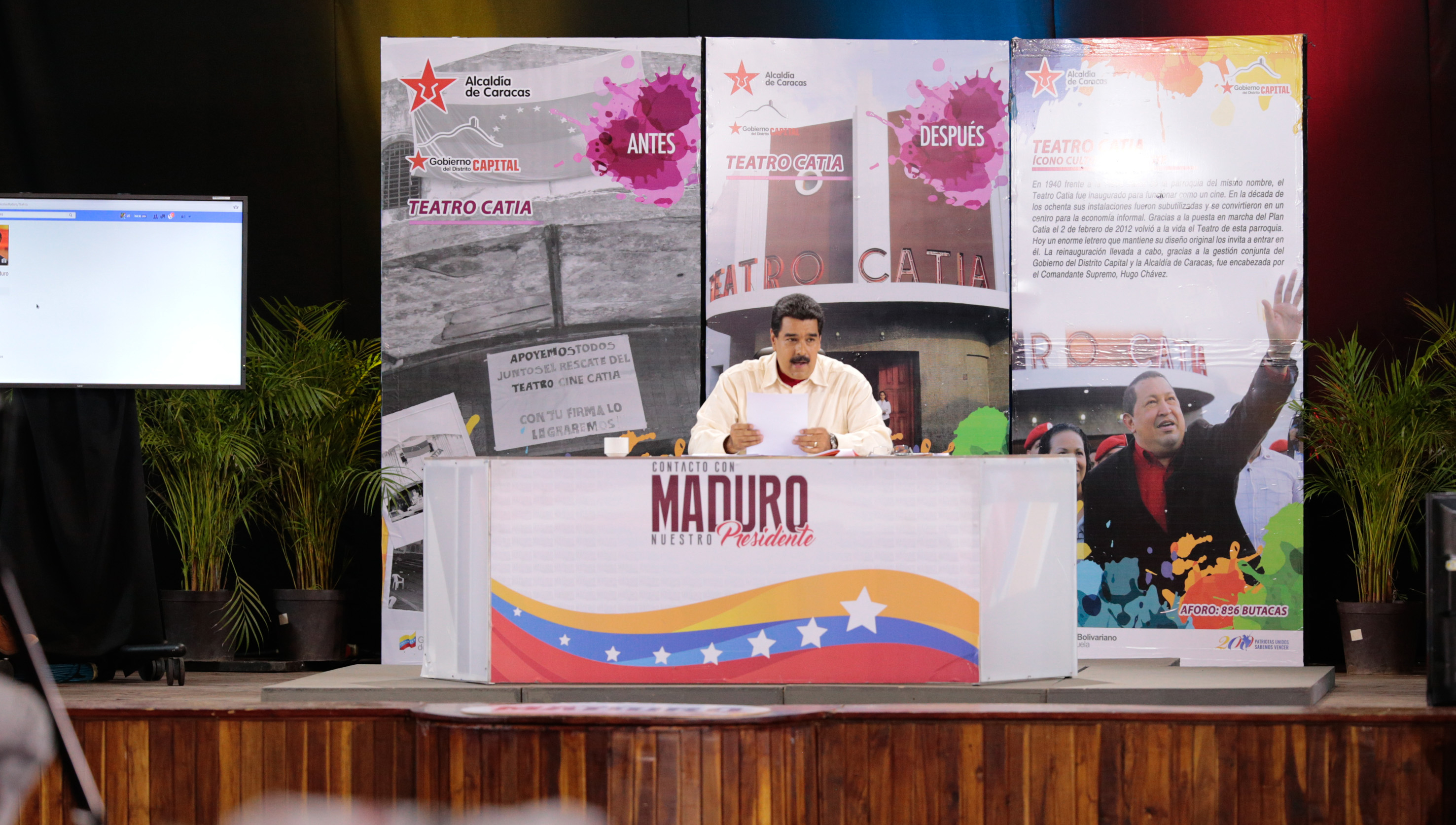 Maduro celebró la edición 70 de su programa de televisión.