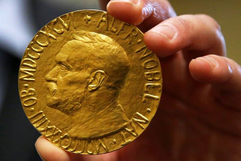 Medalla que se entrega al Premio Nobel de la Paz