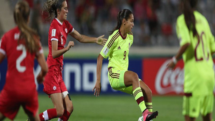 Deyna es la máxima goleadora del Mundial Femenino sub 17 de Jordania 2016.