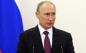 "Nosotros damos la bienvenida a todo aquel que quiera cooperar junto a Rusia", Vladimir Putin.