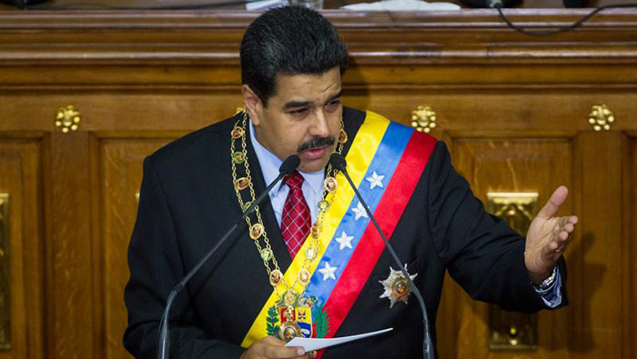 Durante el mensaje anual, el presidente Nicolás Maduro recordó el apoyo internacional que ha recibido la nación suramericana.