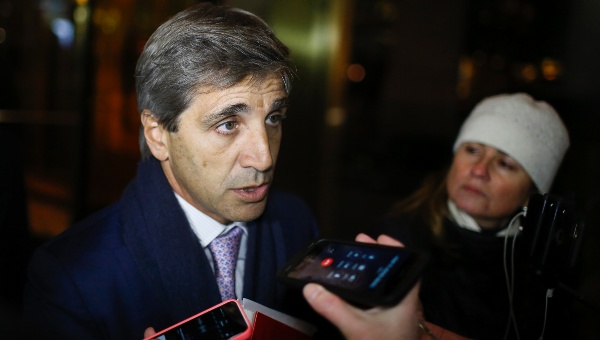 El secretario de Finanzas argentino, Luis Caputo, presentó la semana pasada la propuesta formal del pago de la deuda.