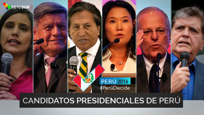 teleSUR te invita a conocer el perfil de los candidatos presidenciales de las elecciones 2016.