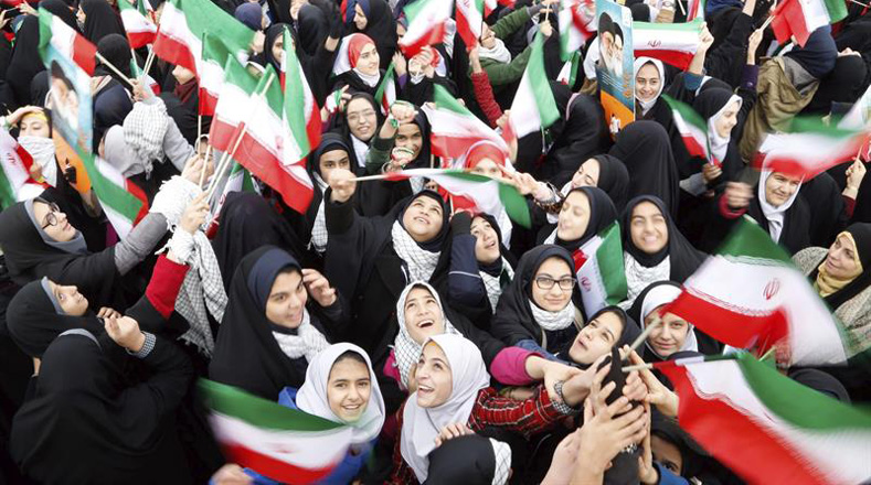 Más de mil ciudades y cinco mil pueblos iraníes son escenario este jueves de la marcha anual